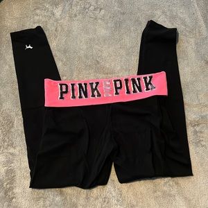 PINK size M leggings like new